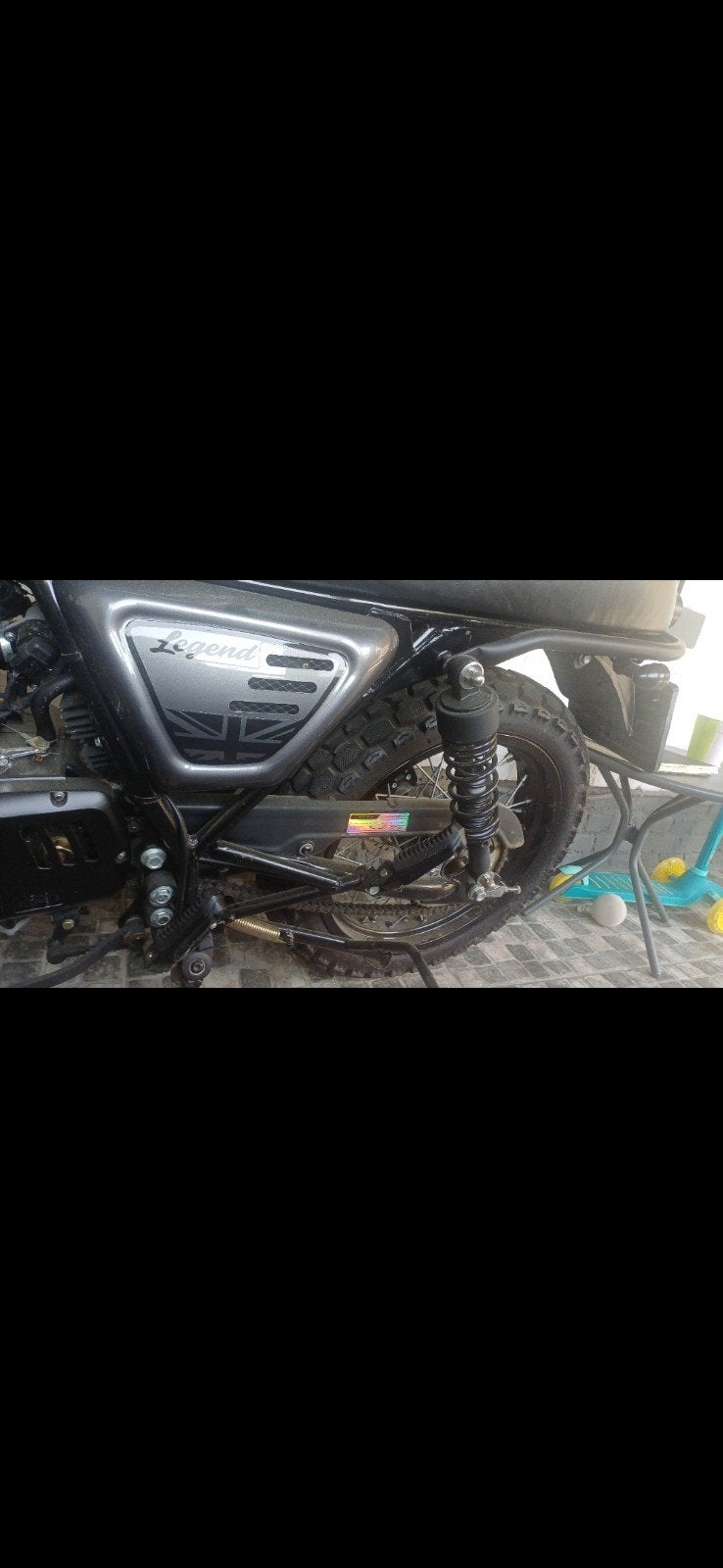 Bluroc leggend 125cc, Ophalen