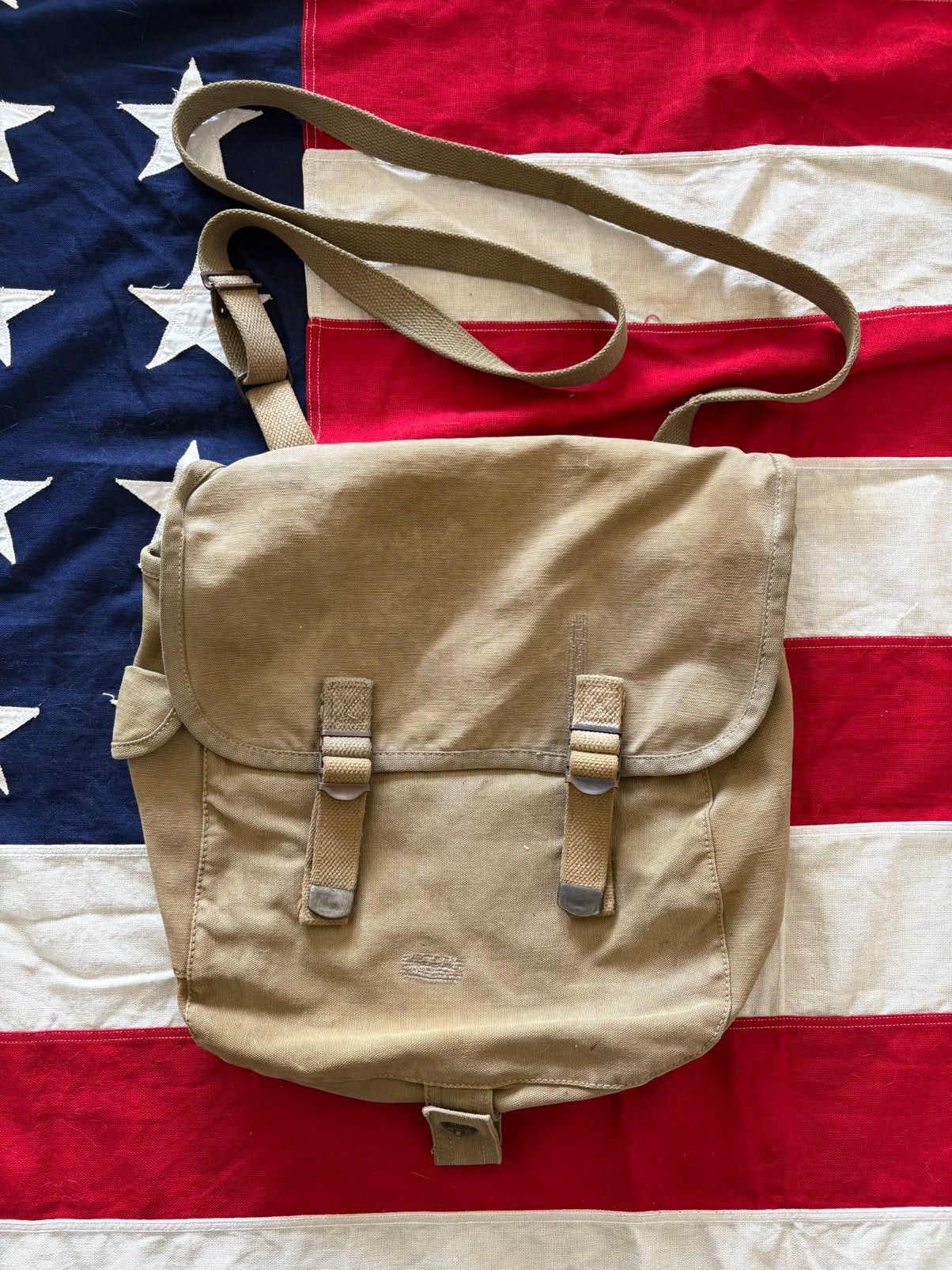 USMC WW2 officer musette bag, Verzamelen, Militaria | Tweede Wereldoorlog, Ophalen of Verzenden