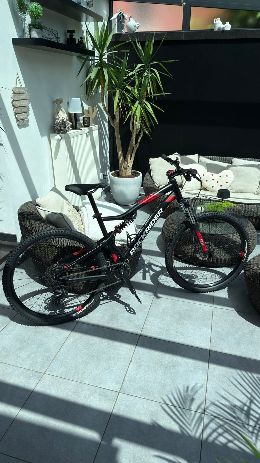 VTT Rockrider ST 530 S taille L - comme neuf, Enlèvement, Comme neuf, Suspension