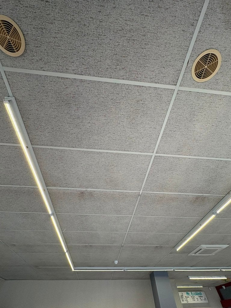 10 lampes LED avec supports à vendre, Maison & Meubles, Lampes | Plafonniers, Blanc, Industriel, LED, Verre