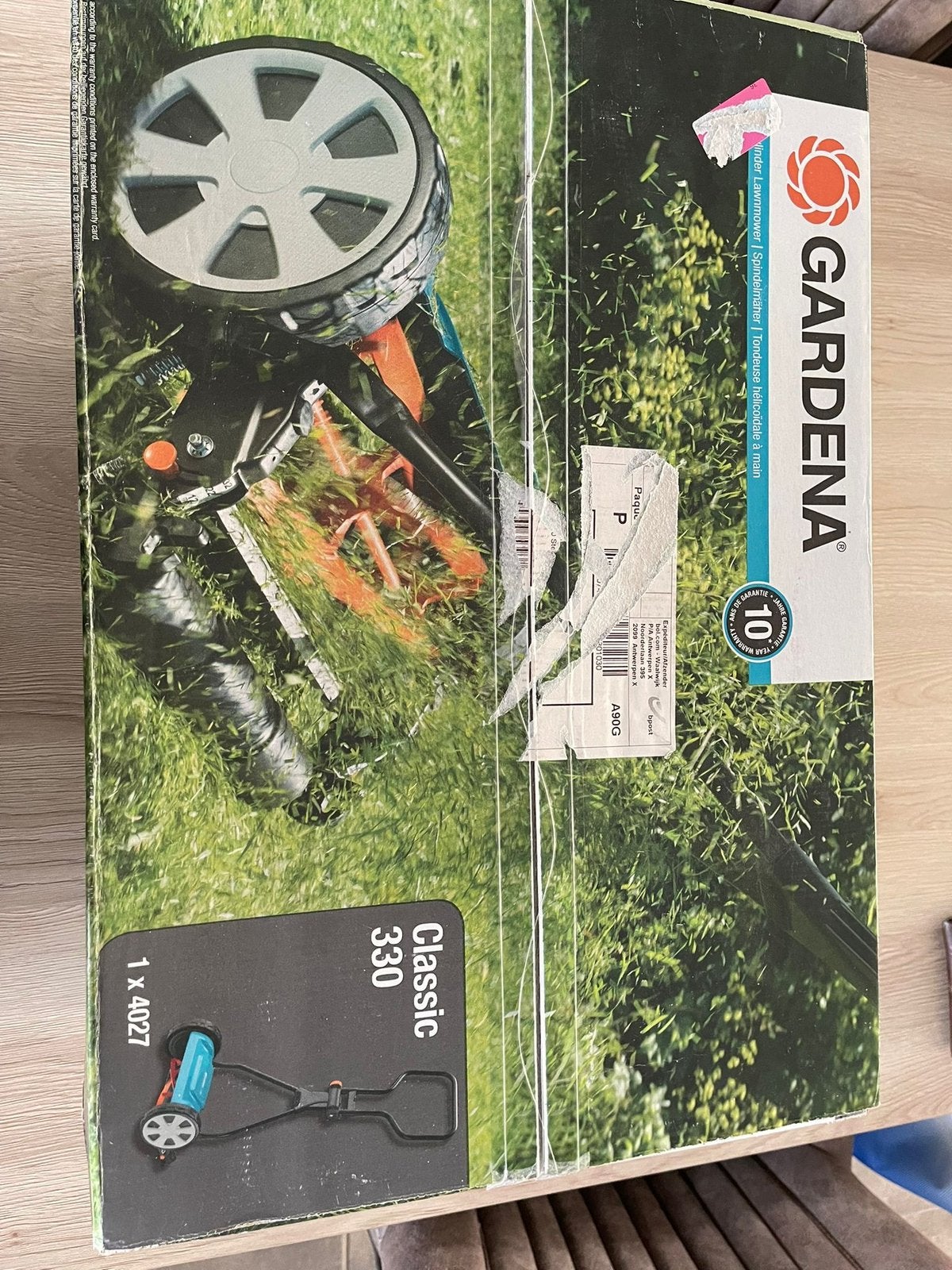 Gardena grasmaaier, Jardin & Terrasse, Tondeuses à gazon, Enlèvement ou Envoi, Neuf, Tondeuses à gazon manuelles
