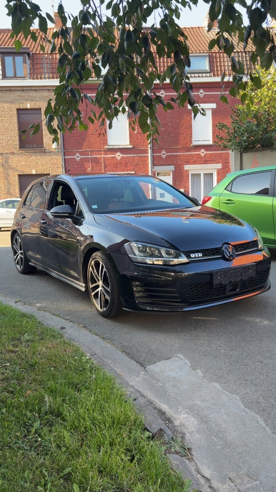 GOLF 7 GTD, Auto's, 4 cilinders, Navigatiesysteem, Zwart, 5 deurs