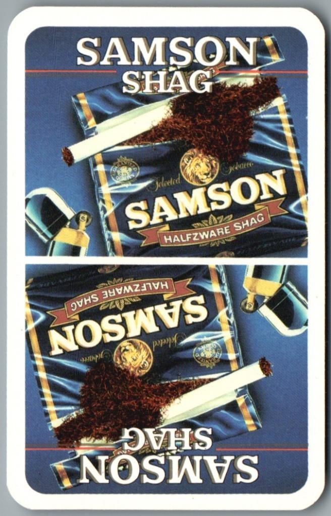 speelkaart - LK14718 - Samson shag, Verzenden, Zo goed als nieuw, Speelkaart(en)
