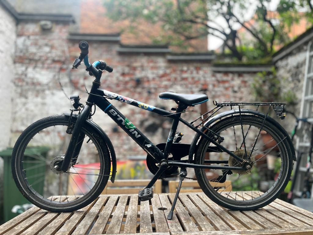 Jongensfiets, Fietsen en Brommers, Ophalen, B-twin, Gebruikt, Velgrem