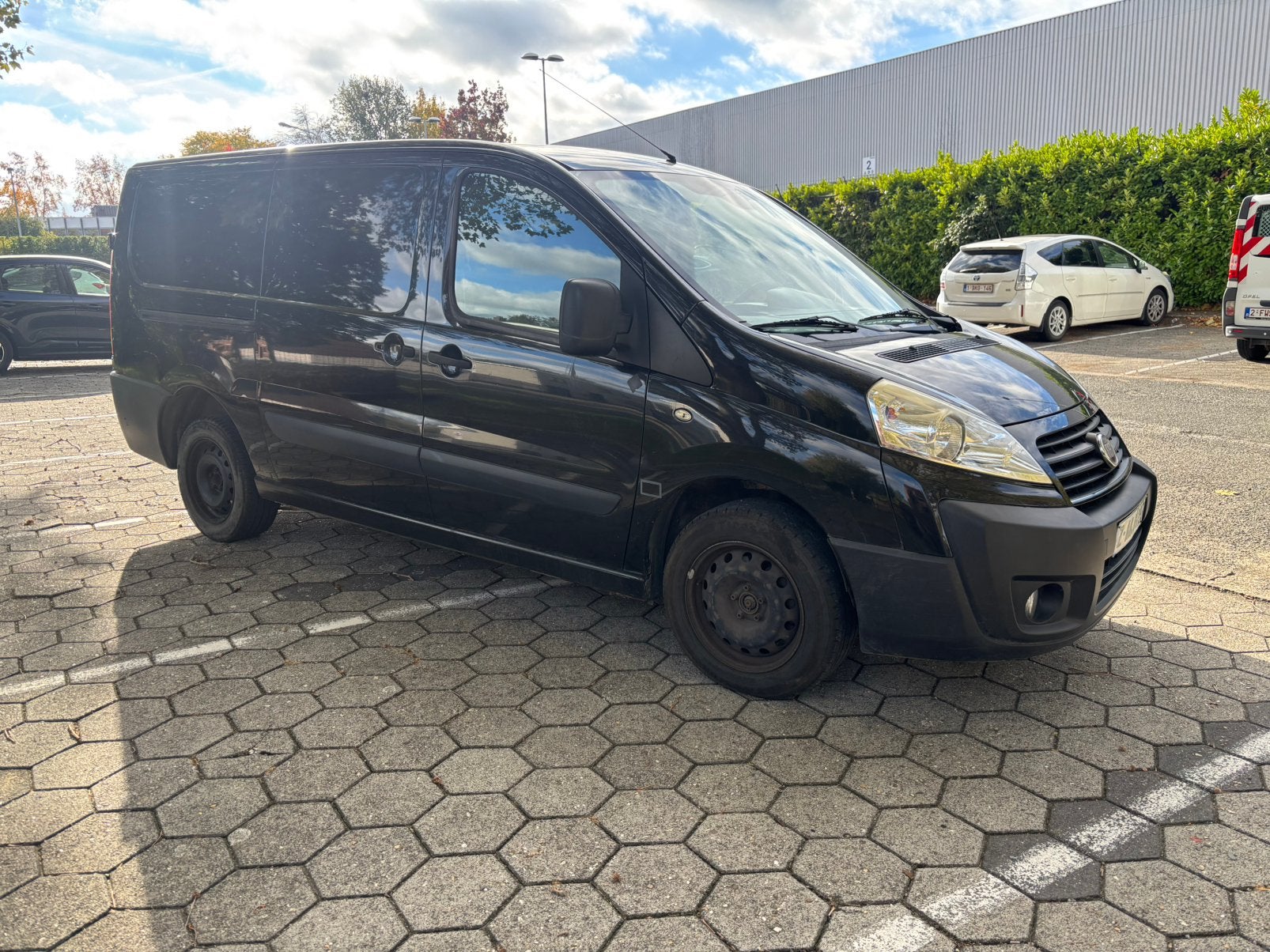 Fiat Scudo voor opmaak of export, Auto's, Stof, 4 cilinders, Zwart, Bedrijf