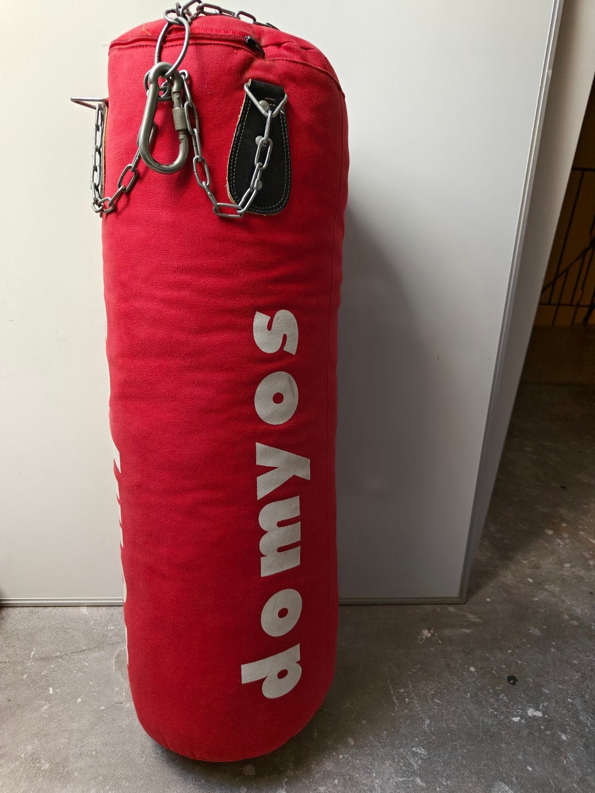 Sac de boxe Domyos, Sports & Fitness, Enlèvement, Utilisé, Sac de boxe