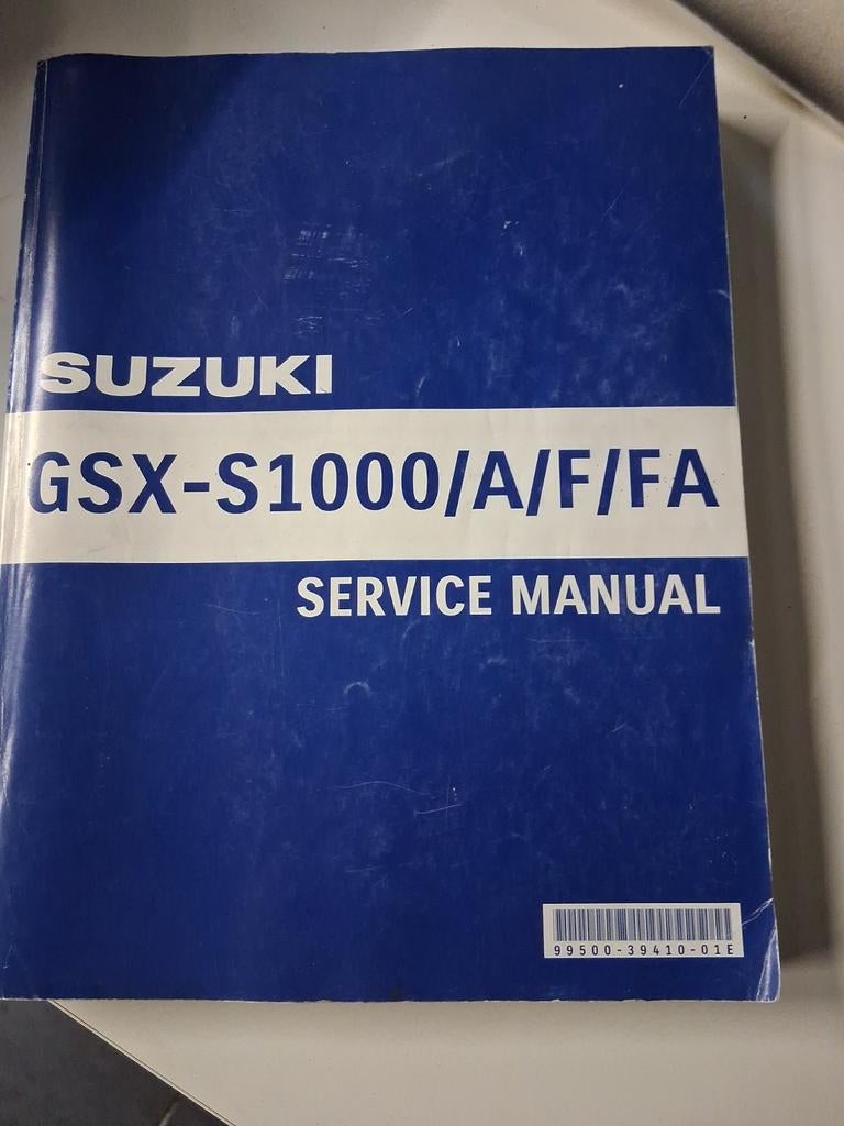 Werkplaats handboek gsx-s1000, Motoren, Ophalen