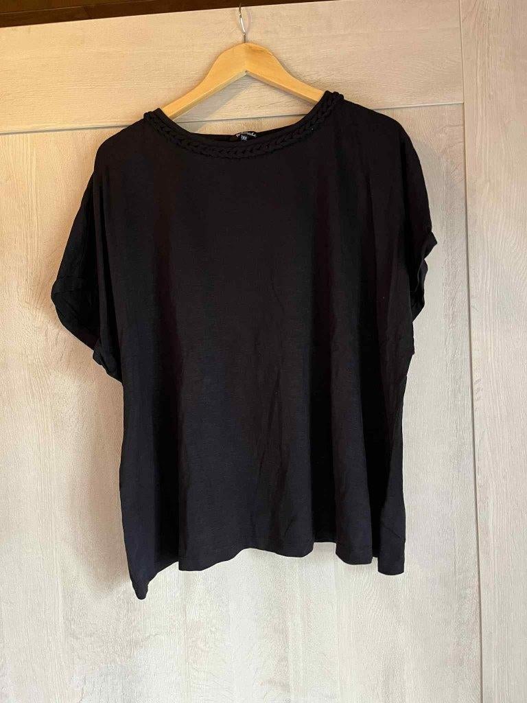 tshirt zwart ms mode xl, Kleding | Dames, Grote Maten, Zwart, MS Mode, Gedragen, Shirt of Top