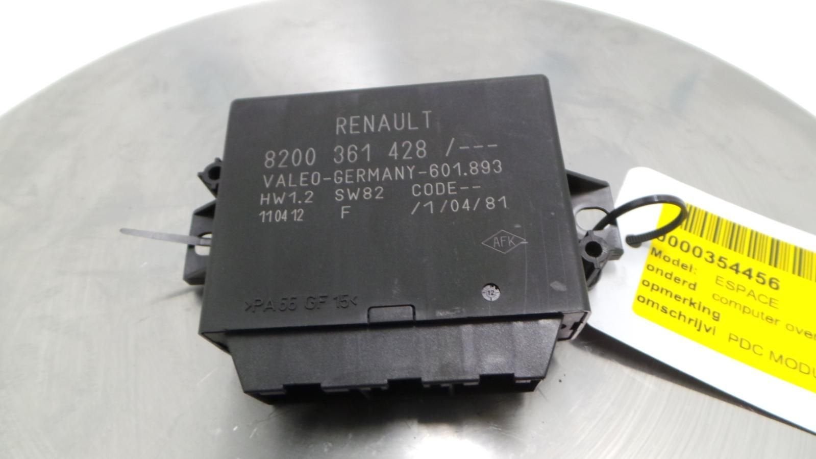 RENAULT ESPACE COMPUTER ECU 2012, Enlèvement ou Envoi, Utilisé, ARN reconnu