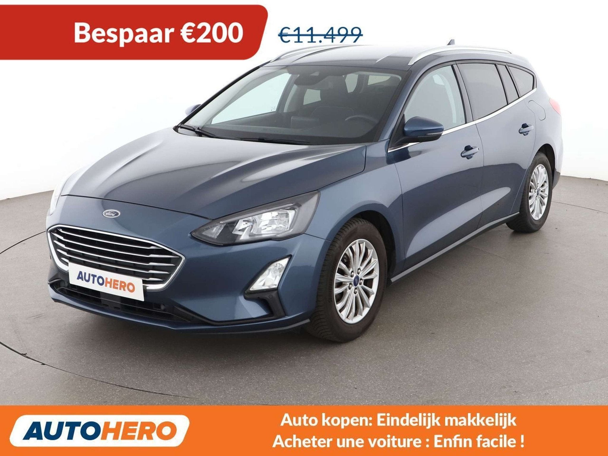 Ford Focus 1.0 EcoBoost Mild-Hybrid Titanium X, Autos, Focus, Achat, Euro 6, Noir