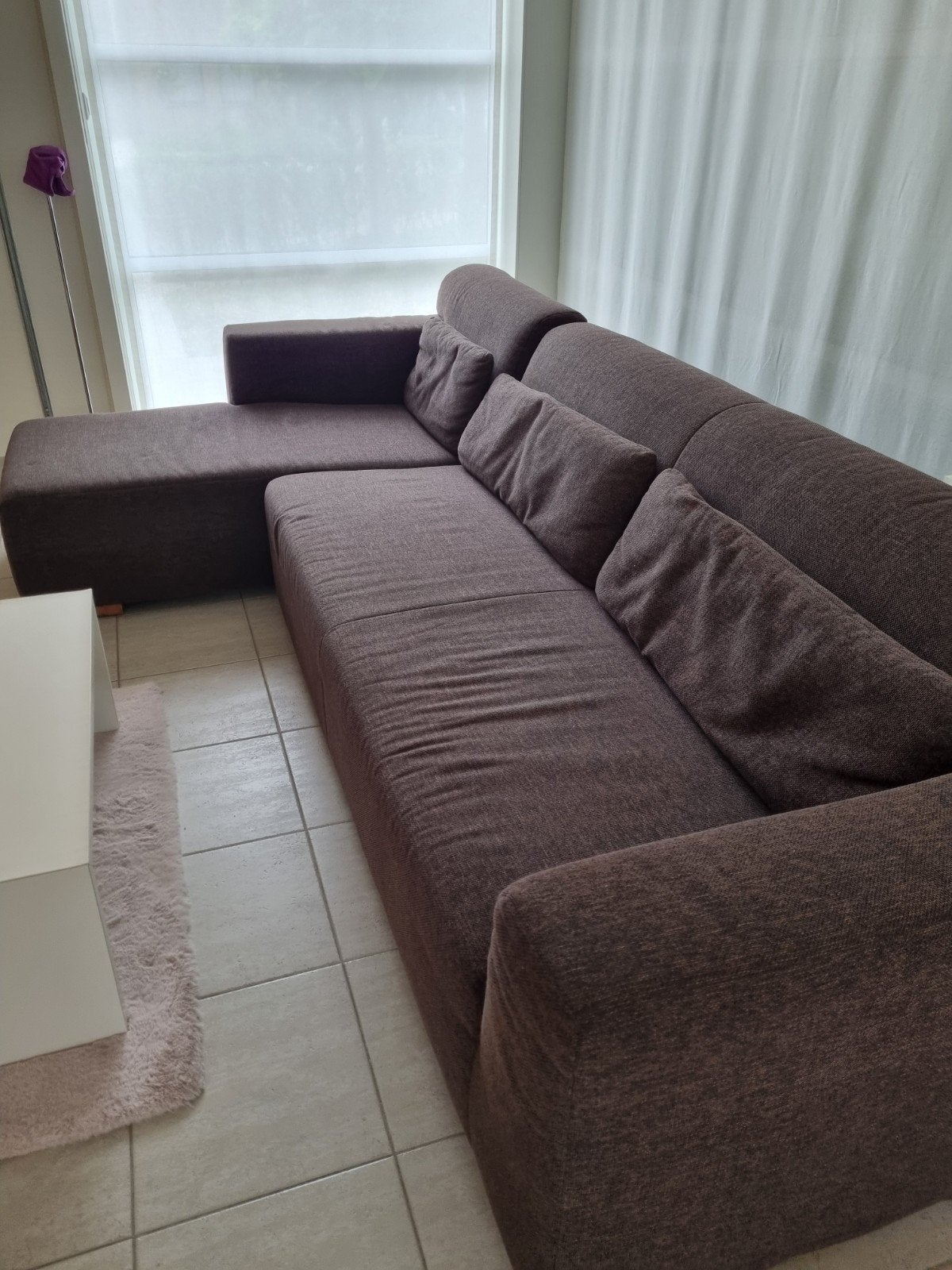 hoeksalon, Huis en Inrichting, Ophalen, Gebruikt, Stof, Modern