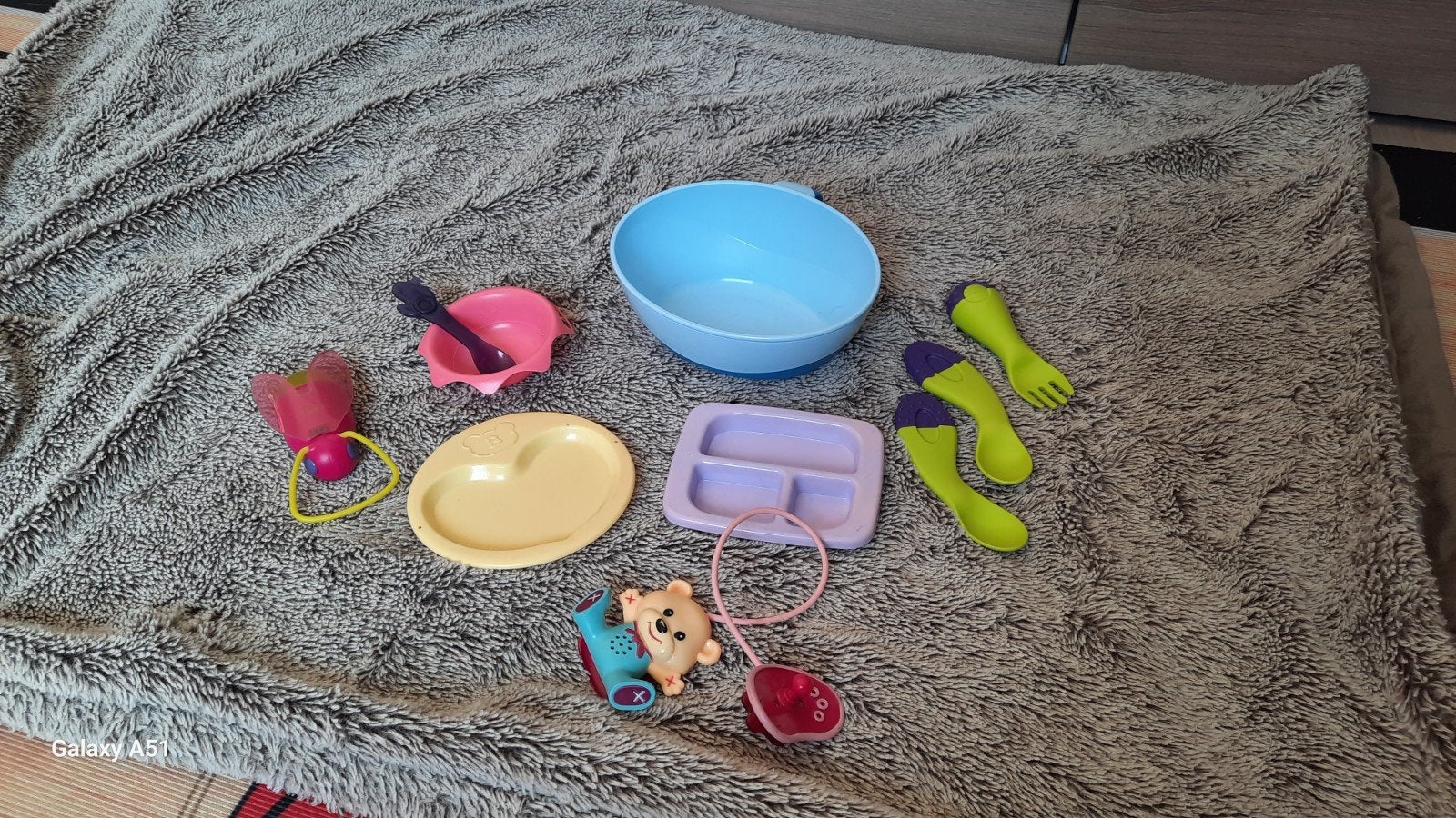 Baby Born eetsetje, lampje en tut met beertje, Kinderen en Baby's, Ophalen of Verzenden