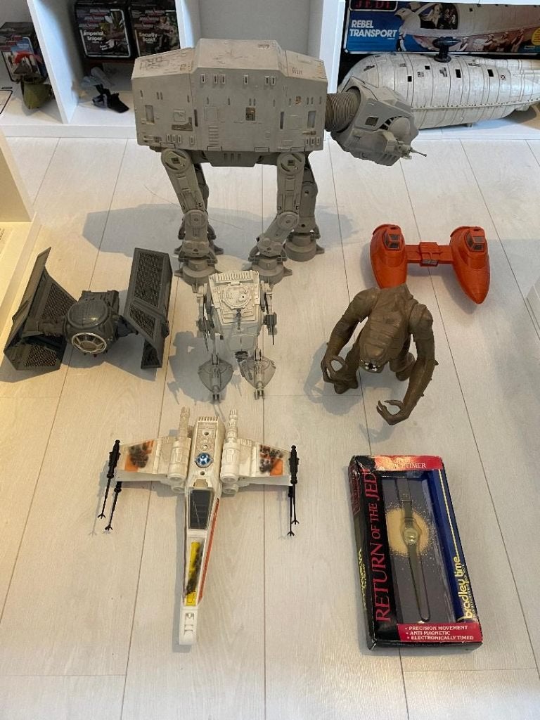 Vaisseaux star wars vintage 1978-1985, Envoi, Utilisé, Figurine