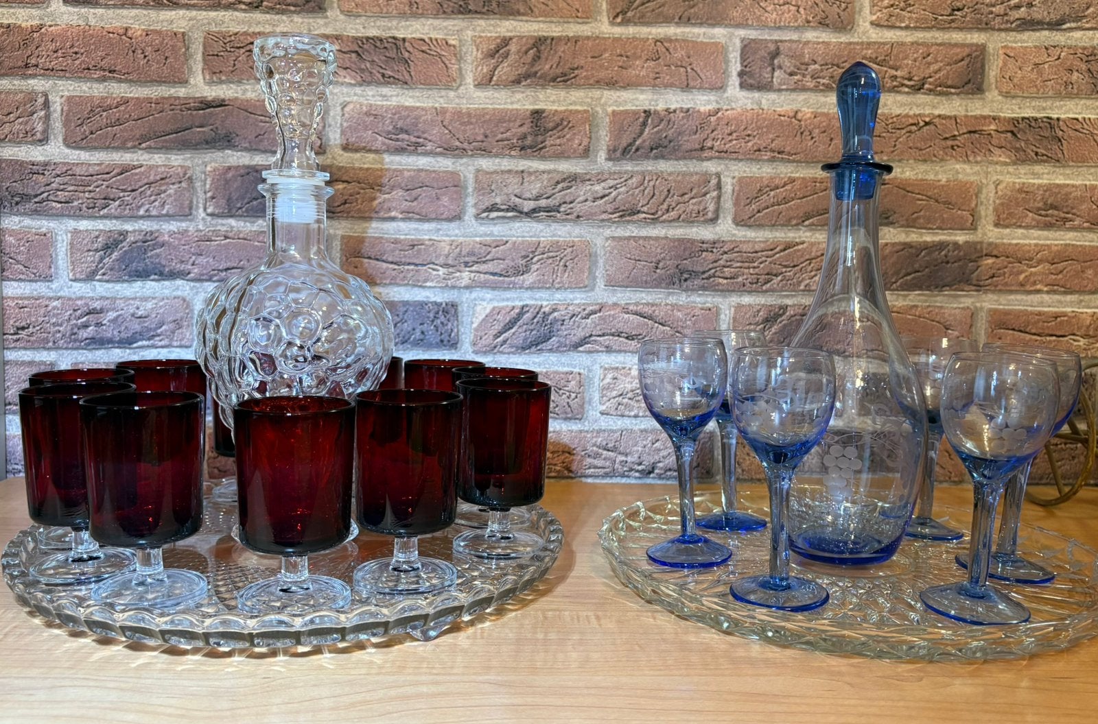Ensemble plateau + verre+ carafe, Enlèvement