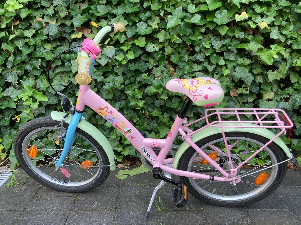 Kinderfiets 18 inch, Ophalen, Gebruikt, Terugtraprem, 16 tot 20 inch