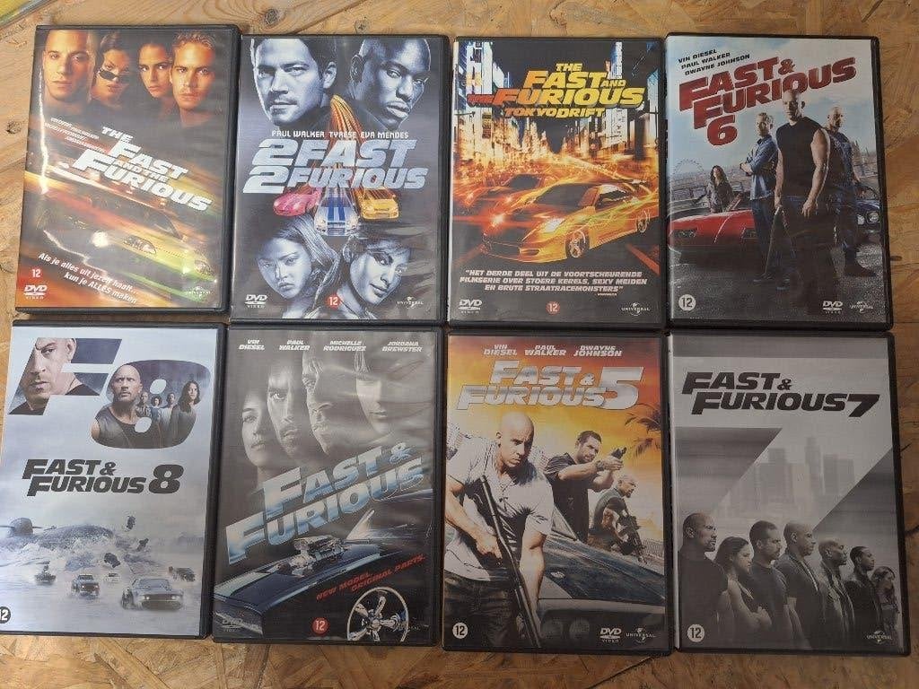 Fast and the furious films 1-8, Ophalen, Zo goed als nieuw
