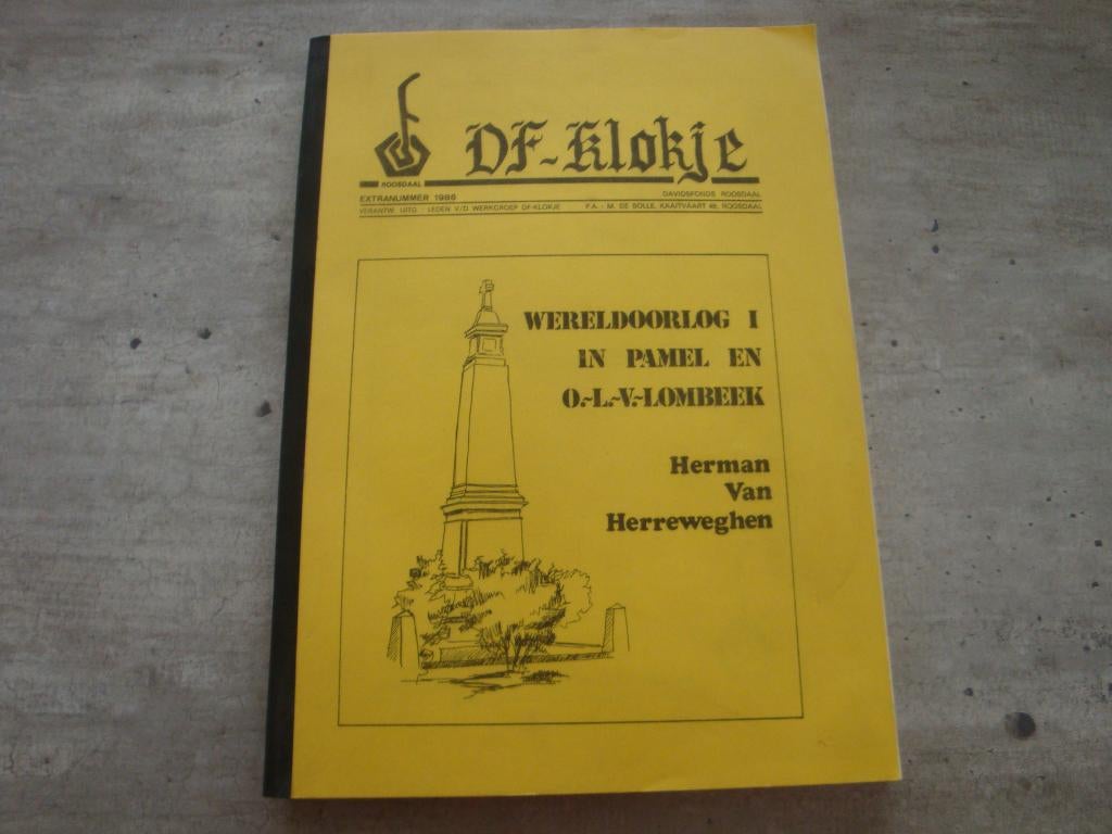 WERELDOORLOG I IN PAMEL EN O.L.V. LOMBEEK, Ophalen of Verzenden, Gelezen