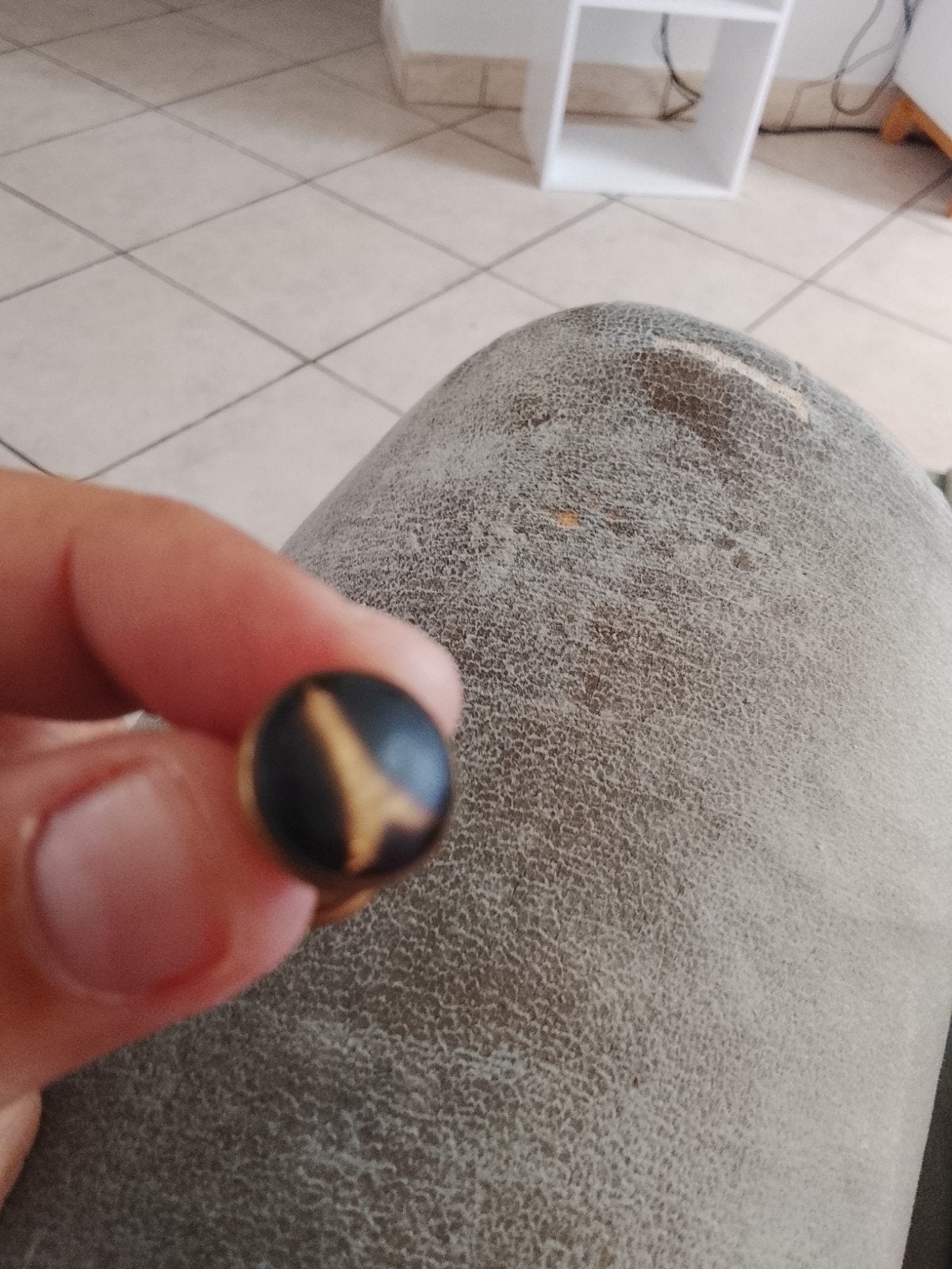 ancien bouton de chemise en fils bouton de manchette, Antiquités & Art, Enlèvement ou Envoi