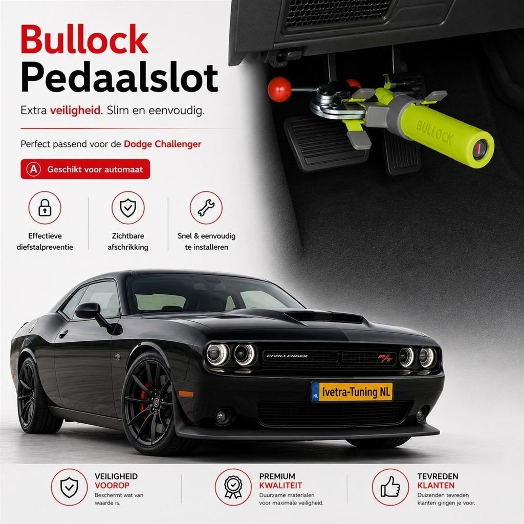 Pedaalslot Dodge Challenger | AUTOMAAT, Ophalen of Verzenden, Nieuw