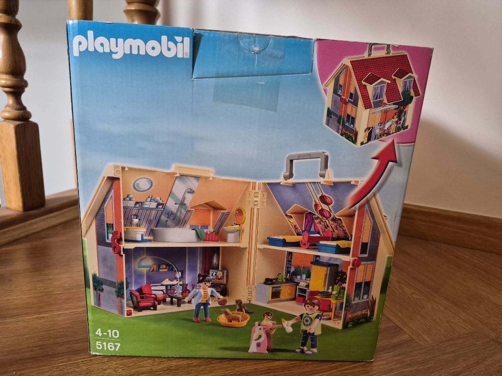 PLAYMOBIL Dollhouse Mijn meeneempoppenhuis - 5167, Bâtiment, Comme neuf, Kit complet, Enlèvement