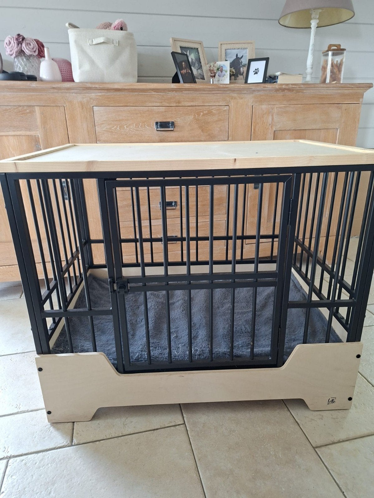 Hondenbench by Lotte maat L 92x62x76, Dieren en Toebehoren, Ophalen, Zo goed als nieuw