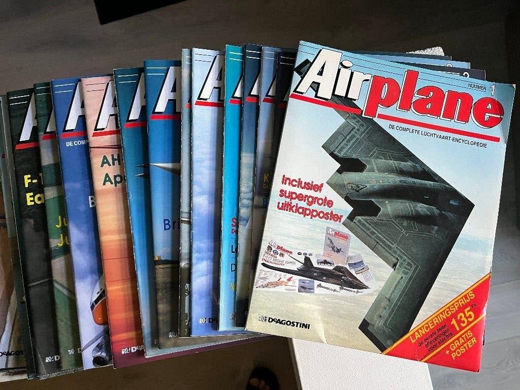 Airplane magazines, Boeken, Ophalen of Verzenden, Zo goed als nieuw, Deagostini, Vliegtuig