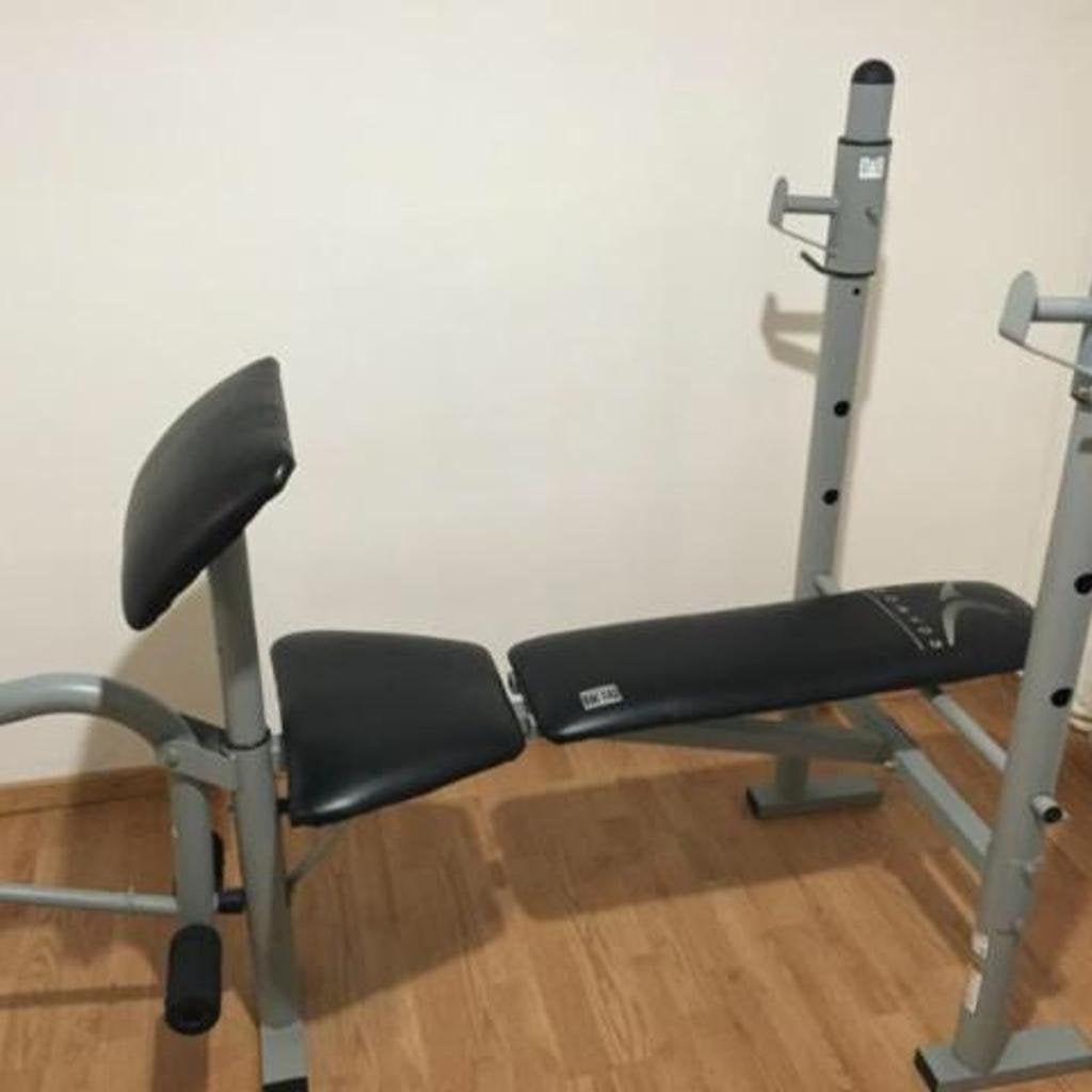 Domyos BM 140 Halterbank / Fitnessbank (Decathlon), Sport en Fitness, Ophalen, Gebruikt, Armen, Fitnessbank