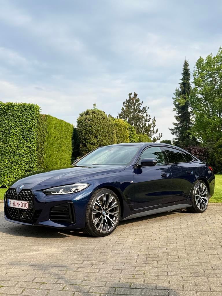 Bmw 4 serie grand coupe btw wagen, Auto's, Automaat, Achterwielaandrijving, Blauw, Particulier