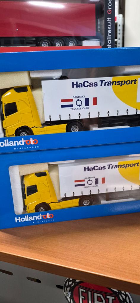 Différents camions miniatures Volvo à l'échelle 1:50 - Holla, Enlèvement ou Envoi