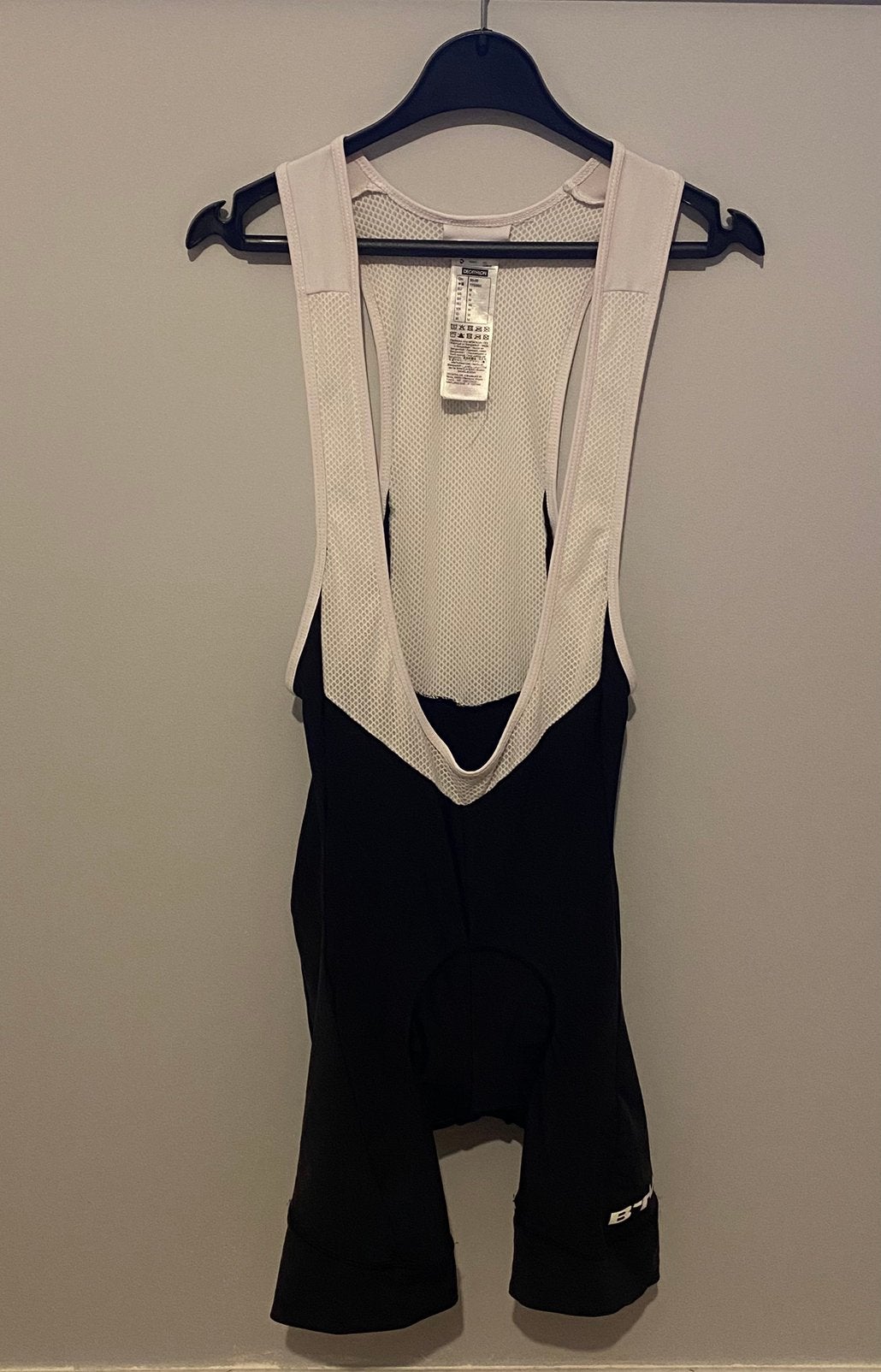 Fietsbroek met bretellen - Maat M, Sport en Fitness, Ophalen, Zo goed als nieuw, Kleding