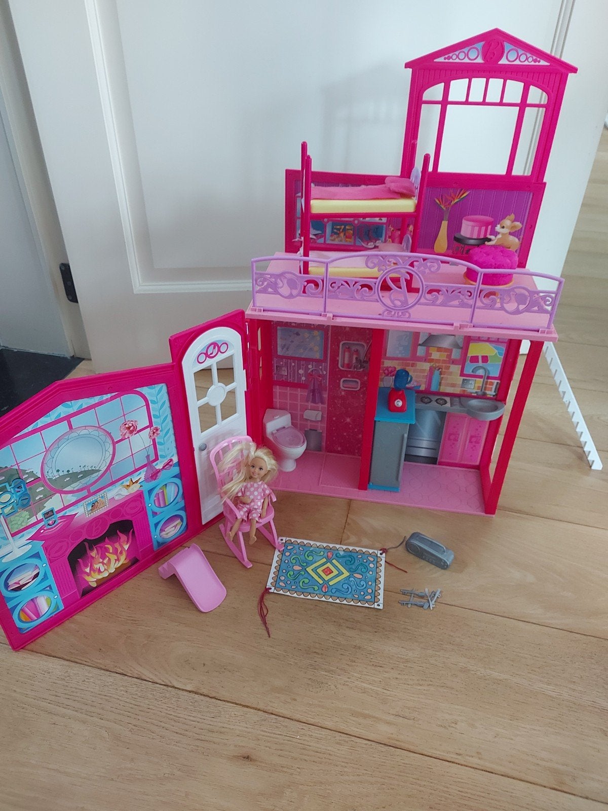 barbie meeneemhuis, Ophalen of Verzenden