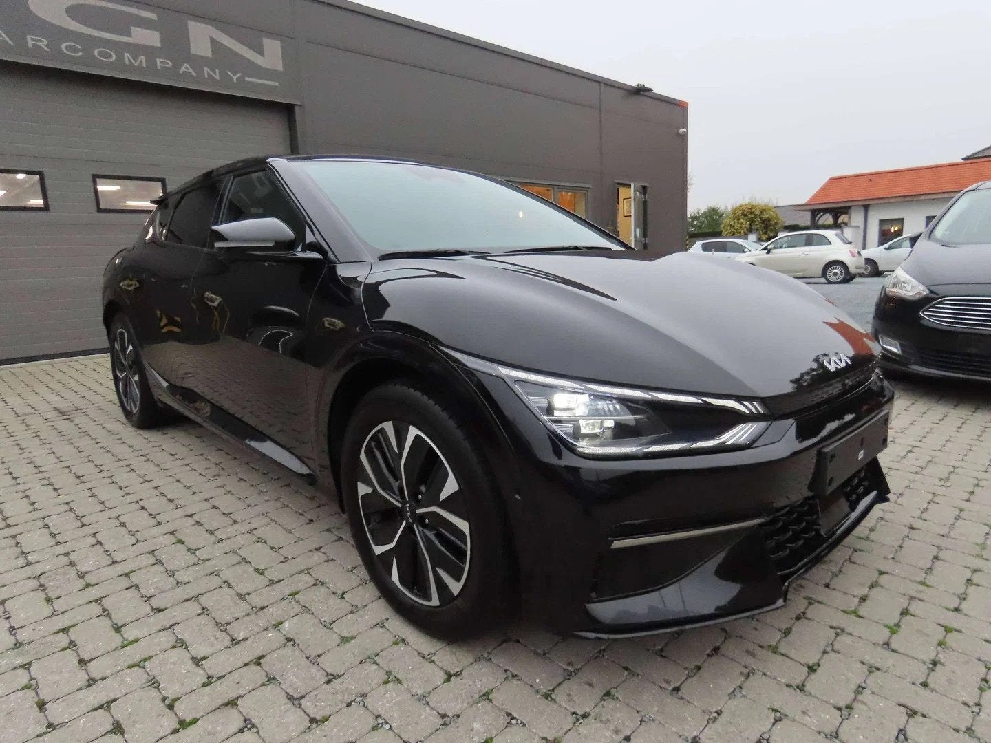Kia Ev6 EV6 77.4 kWh AWD GT Line (239 kW) 325pk (bj 2023), Auto's, Automaat, Gebruikt, Zwart, Sound system