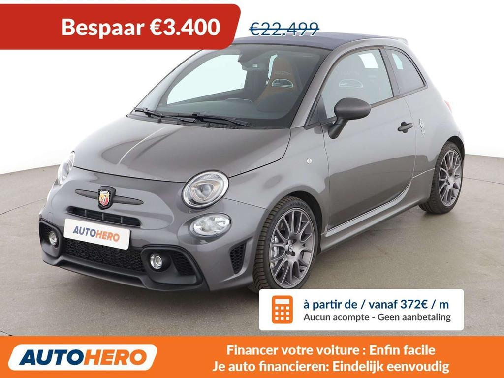 Abarth 595C 1.4 Competizione (année de construction 2019), Autos, Abarth, Argent ou Gris, Achat, Euro 6, Cabriolet
