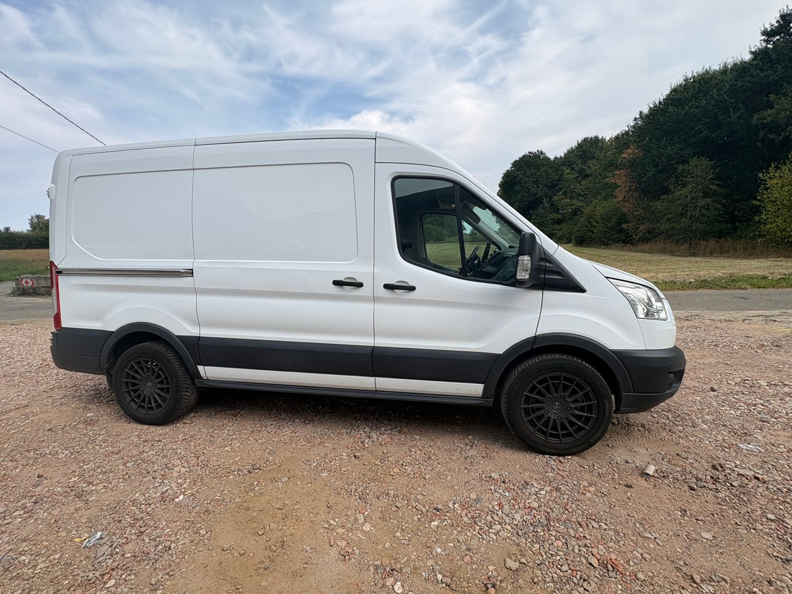 Te koop Ford Transit L2H2 automaat 2018, Autos, Euro 6, 3 places, 5 portes, Diesel