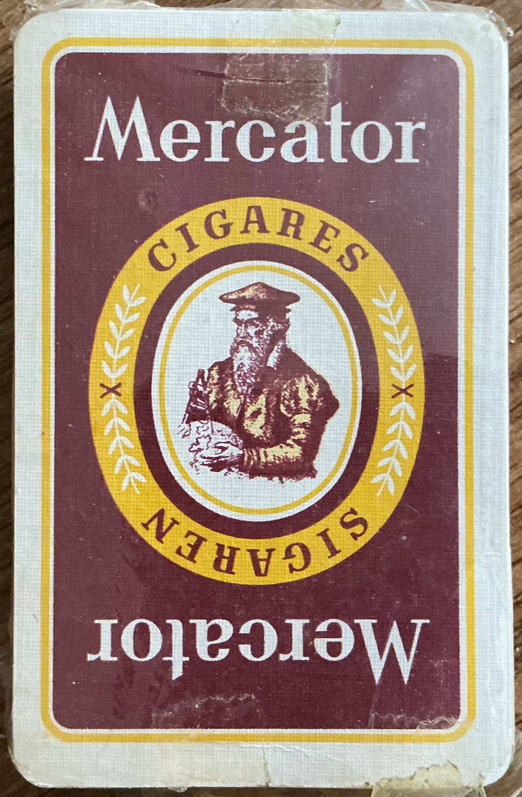 Oud VANDER ELST/MERCATOR SIGAREN/kaartspel, Verzamelen, Ophalen of Verzenden, Zo goed als nieuw, Speelkaart(en)