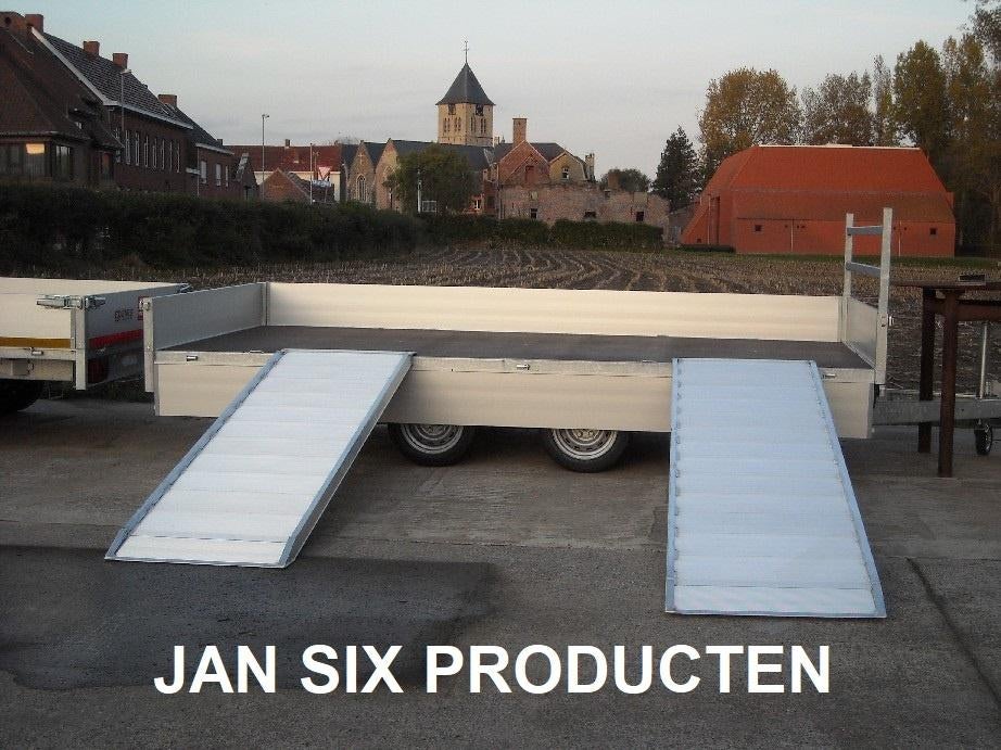 Alu. oprijplaat voor flightcases afmetingen 2400x1000x85, Ophalen, Nieuw