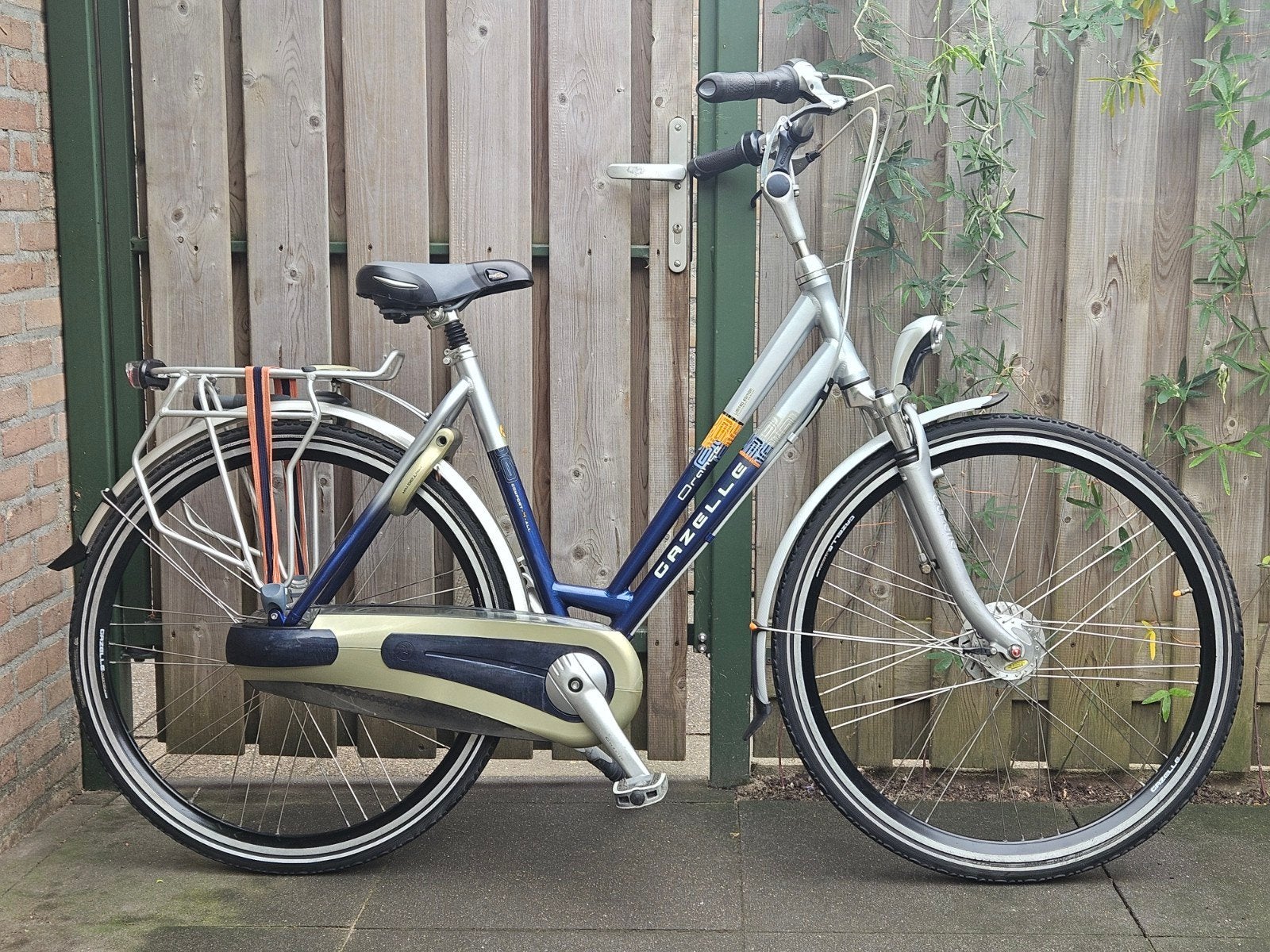 In goede staat Gazelle Orange dames fiets 28", 8 versn. ,M53, Fietsen en Brommers, Fietsen | Dames | Damesfietsen, Ophalen, 53 tot 56 cm