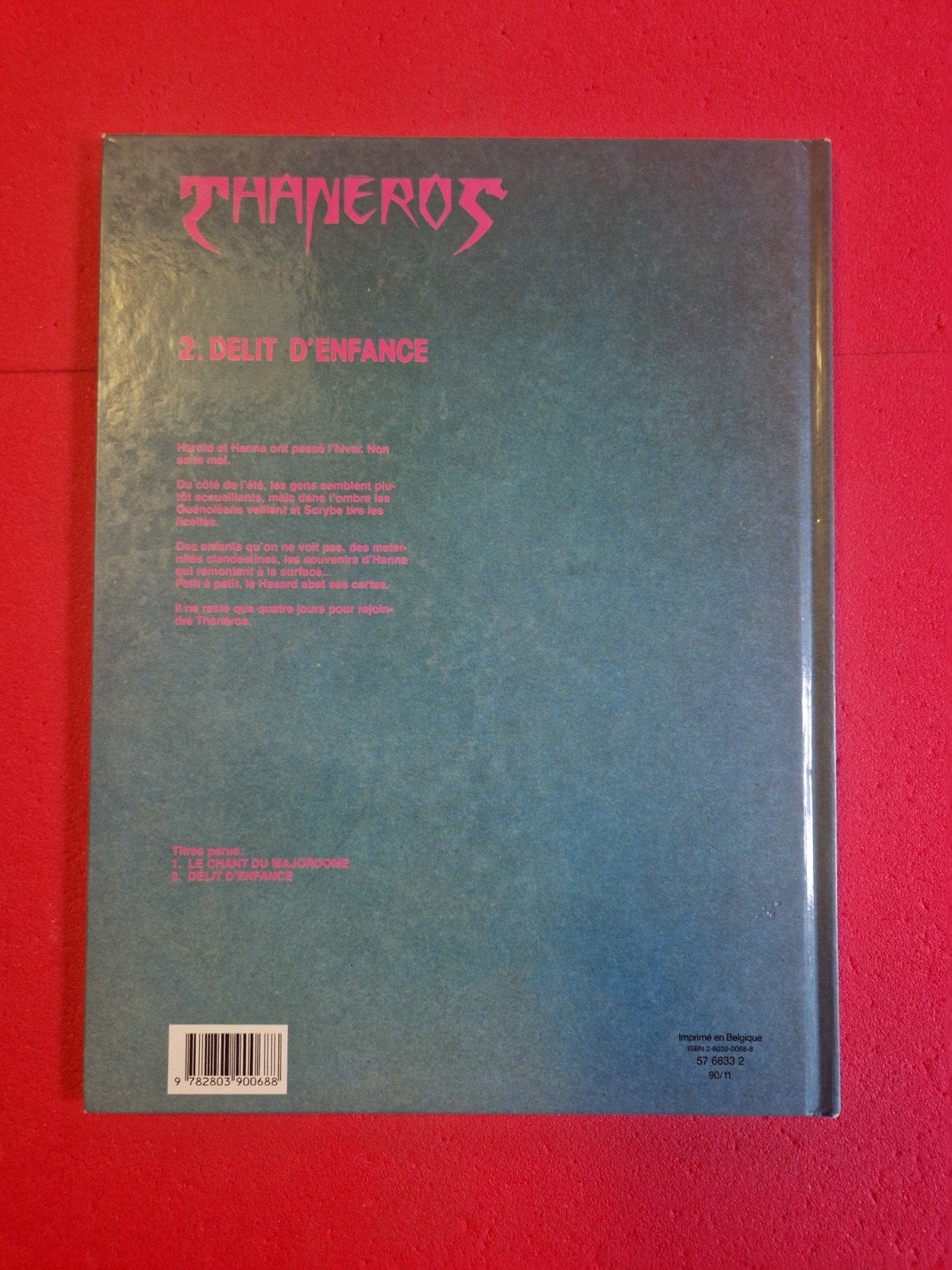 bd thaneros 2,EO, Enlèvement ou Envoi