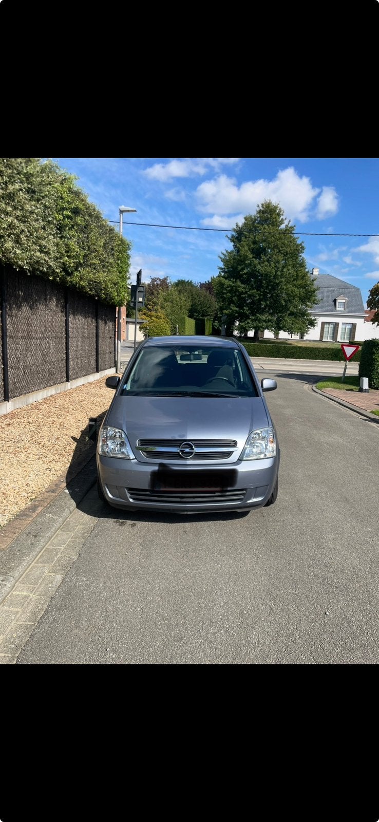 Opel Meriva 1.4 bezine, Auto's, Opel, Voorwielaandrijving, Stof, Zwart, Handgeschakeld
