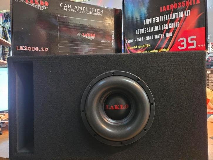 Zware Subwoofer Pack lakro 2000watt , laat je auto schudden