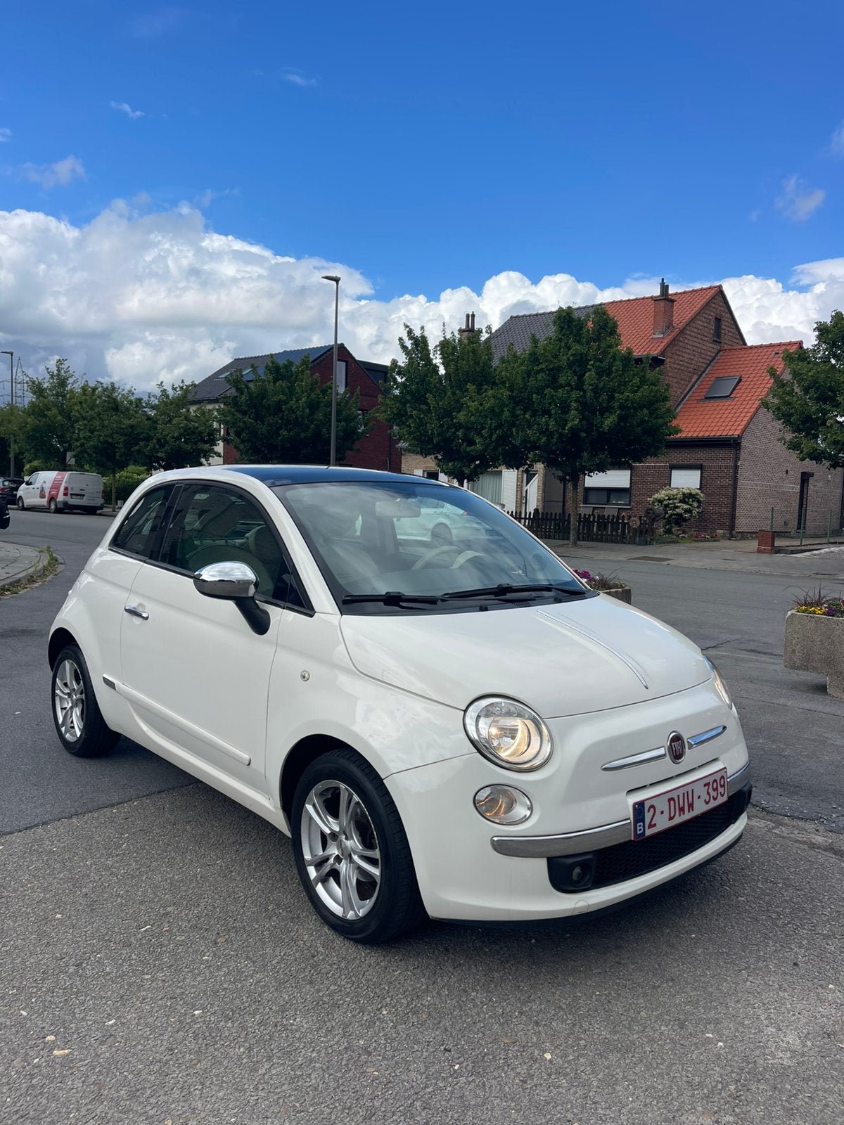 Fiat 500 1.2 Benzine 69 pk – 2014 – 112.526 km, Auto's, Fiat, Voorwielaandrijving, 4 zetels, Stof, Elektrische ramen