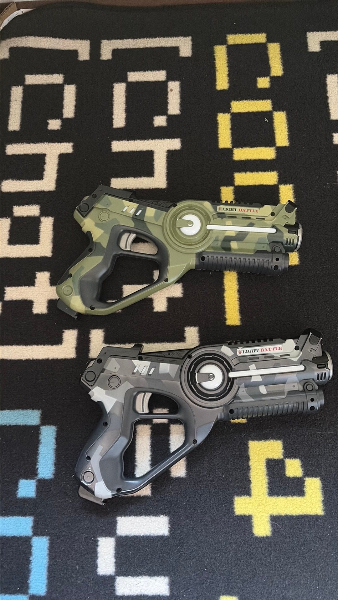 Laser pistoolen met 2 extra targets, Motos, Enlèvement