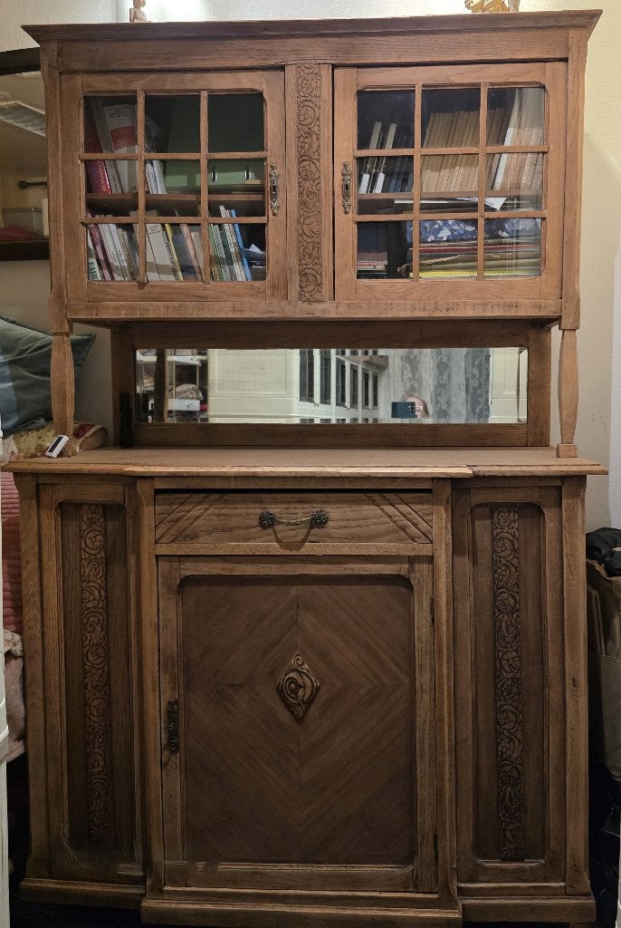 Vaisselier Ancien Cottage en Pin Décapé 119€ - 5530 Yvoir, Pin, Utilisé, Avec tiroir(s), 50 à 75 cm