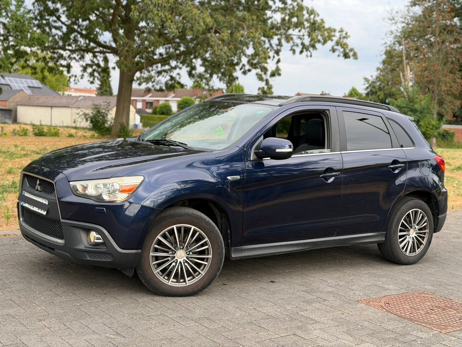 Mitsubishi ASX 1.8 Diesel Bj2011* Full Optie!! 291.000Km'S!, Auto's, Euro 5, Blauw, Leder, Bedrijf
