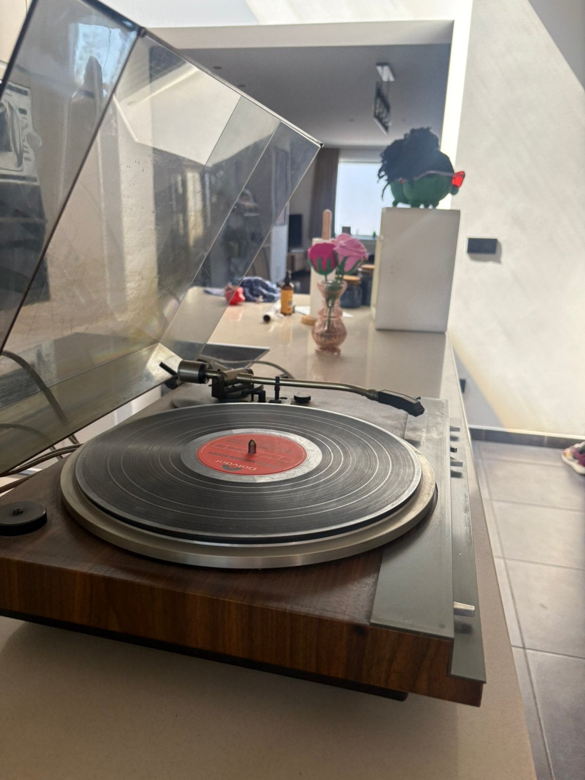 Platenspeler, TV, Hi-fi & Vidéo, Tourne-disques, Envoi, Comme neuf, Tourne-disque