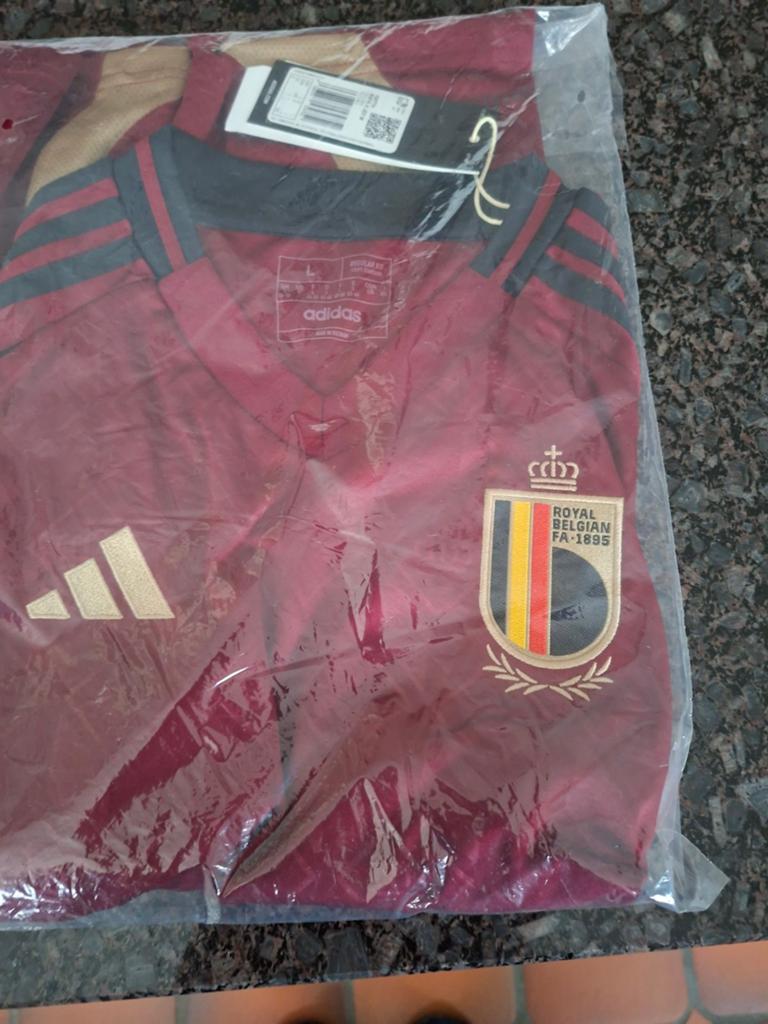 Rode duivels t -shirt, Sport en Fitness, Voetbal, Maat L, Ophalen, Shirt
