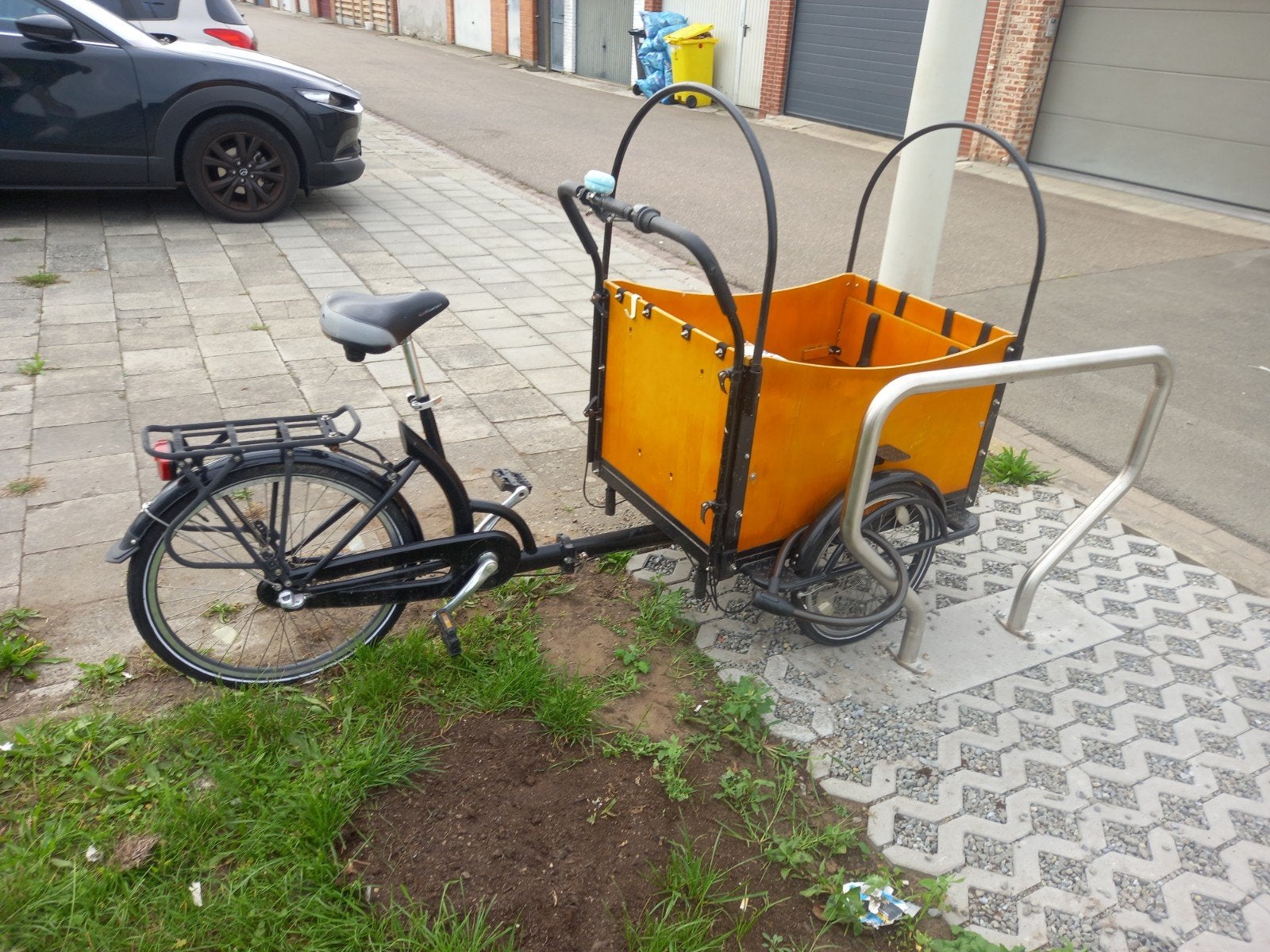 bakfiets in goede staat, Vélos & Vélomoteurs, Enlèvement, Électrique