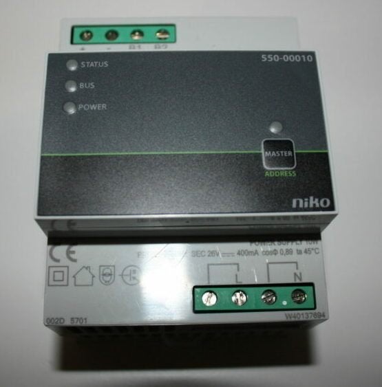 Niko Home Control Voeding 550-00010, Enlèvement ou Envoi, Utilisé, Autres types