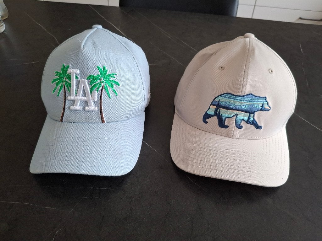 2 petten uit Columbia en New Era, Columbia et New Era, One size fits all, Ophalen of Verzenden, Pet