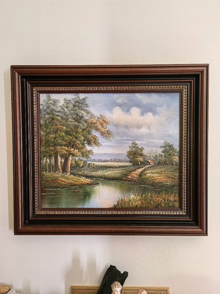 Tableau paysage de Pierre Ziller, Antiquités & Art, Enlèvement